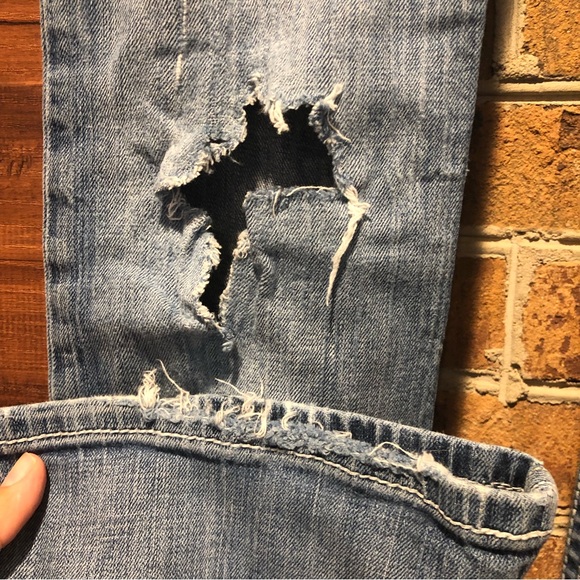 BKE women Stella jeans distressed 27 x 31.5 - Picture 8 of 16